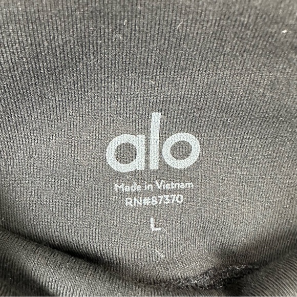 Alo Yoga Goddess Leggings Black Gray - Picture 7 of 10